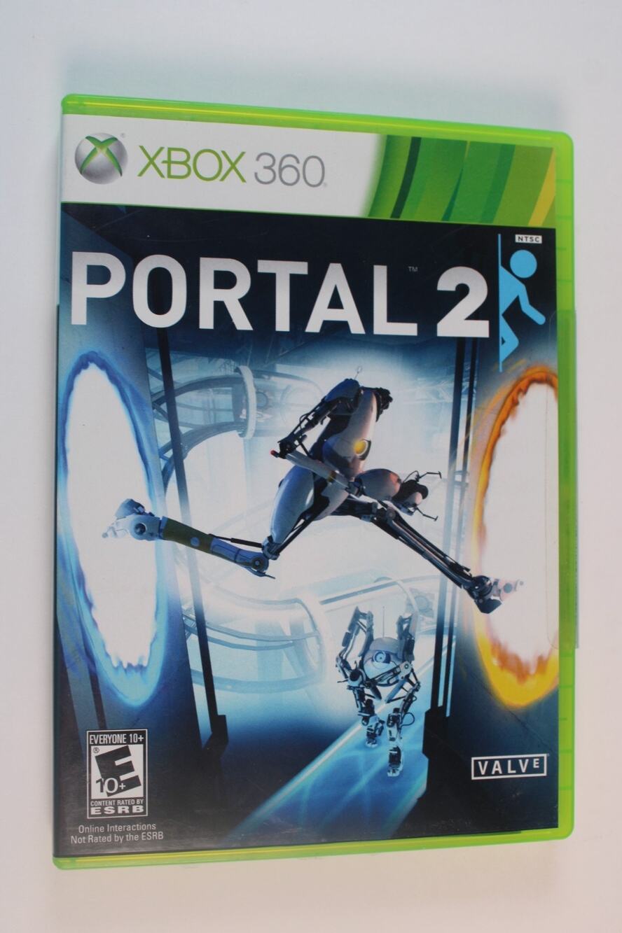 Portal 2 (Microsoft Xbox 360, 2011) Authentic, complete, tested/works